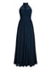 1950s Chiffon Sleeveless Solid Vintage Dress: timeless style reimagined
