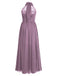 1950s Chiffon Sleeveless Solid Vintage Dress — vintage elegance for the modern woman
