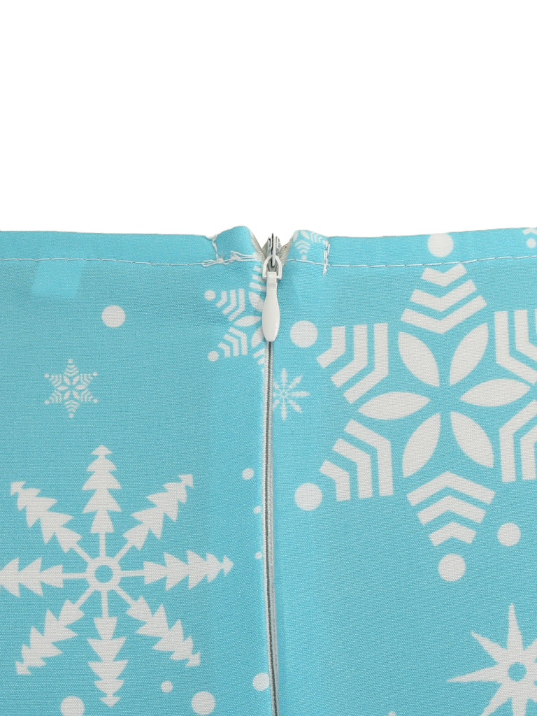 1950s Christmas Deer Swing Dress, classic 1950s style elegant retro fashion - Image 5