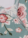 1950s Floral Flare Sleeve Swing Dress: timeless style reimagined