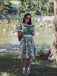 1950s Floral Patchwork Swing Dress — vintage elegance for the modern woman