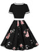 1950s Floral Patchwork Swing Dress — vintage elegance for the modern woman