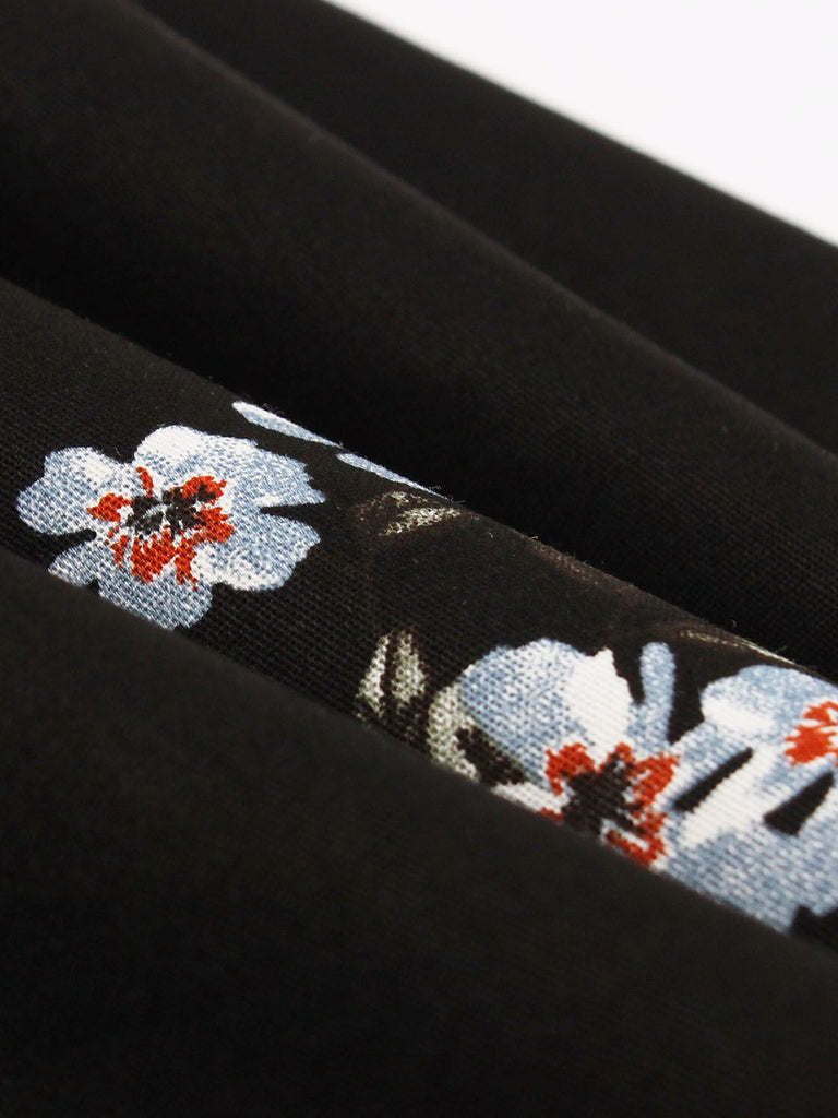 1950s Floral Patchwork Swing Dress: timeless style reimagined