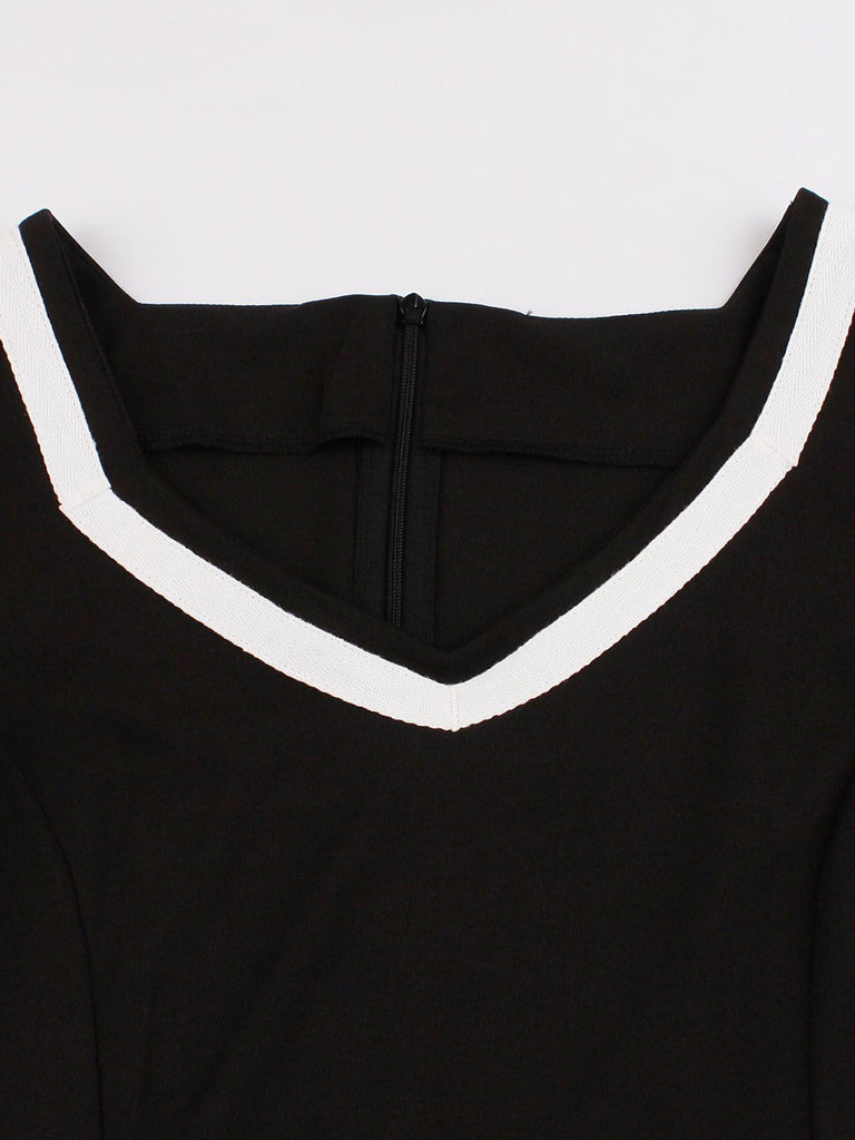 1950s Floral Patchwork Swing Dress: timeless style reimagined