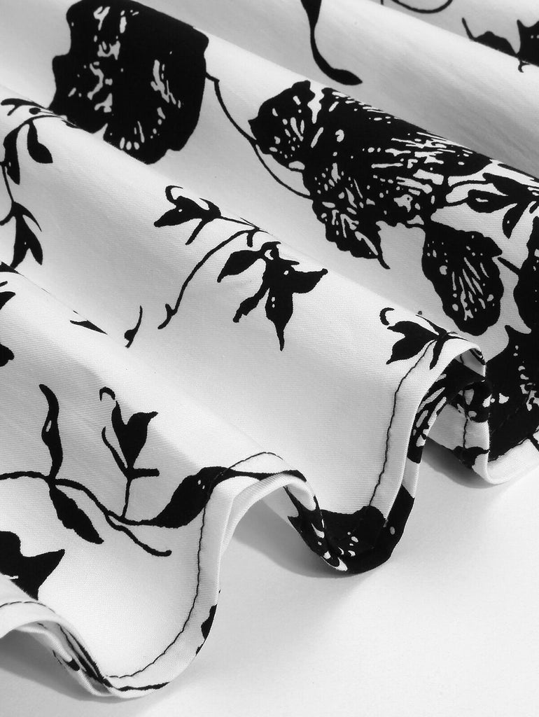 1950s Floral Swing Dress — vintage elegance for the modern woman
