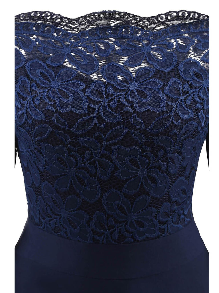 1950s Lace Off Shoulder Dress — vintage elegance for the modern woman