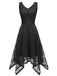 1950s Lace Pointed Hem Swing Dress: timeless style reimagined