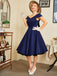 1950s Off Shoulder Swing Dress — vintage elegance for the modern woman