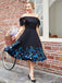 1950s Off-Shoulder Butterfly Swing Dress: timeless style reimagined