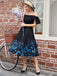 1950s Off-Shoulder Butterfly Swing Dress — vintage elegance for the modern woman