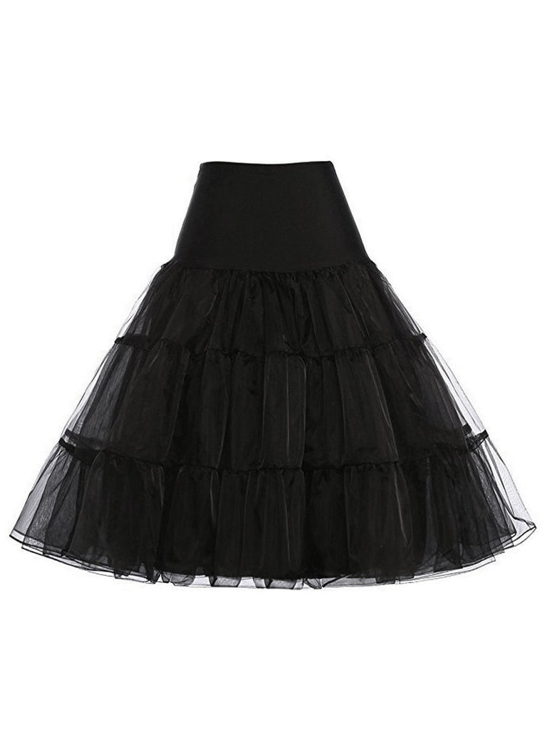 She throws on this 1950s Petticoat Tutu Crinoline Underskirt and the city feels like 1950s Paris
