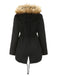 1950s Solid Zipper Fur Trimmed Coat - vintage fashion, retro style