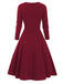 1950s Sweetheart Plaid Patchwork Dress — vintage elegance for the modern woman