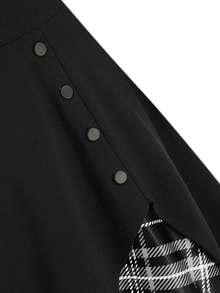 1950s Sweetheart Plaid Patchwork Dress: timeless style reimagined