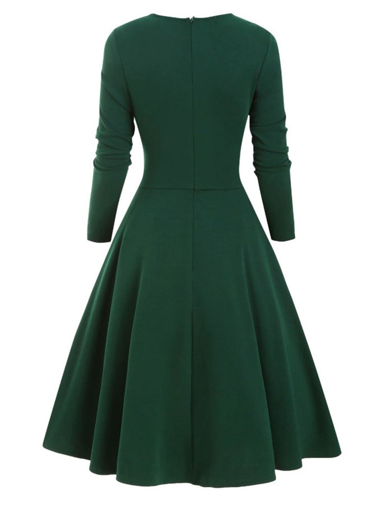1950s Sweetheart Plaid Patchwork Dress — vintage elegance for the modern woman