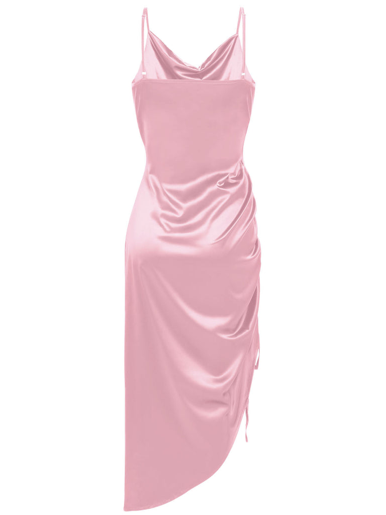 1960s Drawstring Spaghetti Strap Pencil Dress — vintage elegance for the modern woman