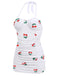 Retro 1950s Cherry Summer One-piece Swimsuit