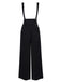 2PCS 1950s Candy Tie-Up Blouse & Black Suspender Pants — vintage elegance for the modern woman