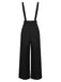 2PCS 1950s Candy Tie-Up Blouse & Black Suspender Pants: timeless style reimagined