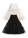 2PCS 1950s Petticoat Tutu Crinoline Underskirt, classic 1950s style elegant retro fashion - Image 1
