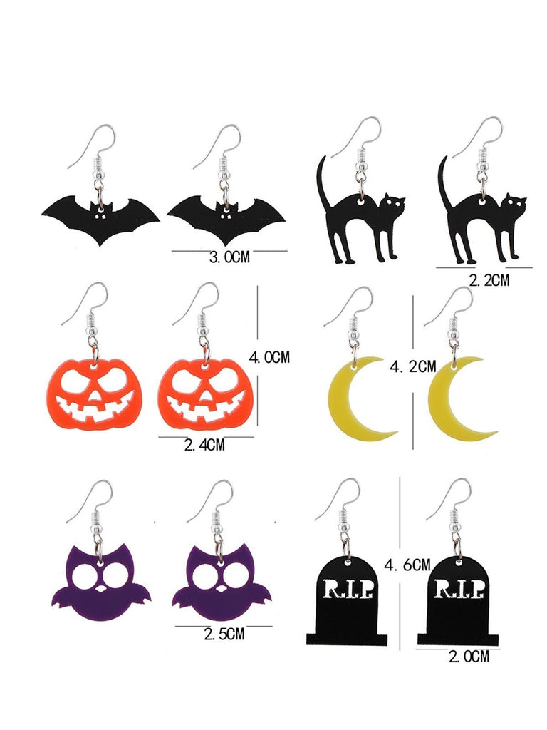 Retro Halloween Fashion Earrings