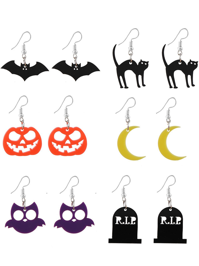 Retro Halloween Fashion Earrings