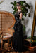 [US Warehouse] Black 1920s Sequin Maxi Flapper Dress & 5PCS Accessories