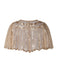 Apricot 1920s Shawl Beaded Sequin Cape, classic 1920s style elegant retro fashion - Image 3