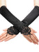 She adds this Black 1920s Fingerless Lace Gloves and suddenly it's 1920s perfection