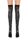 Black 1950s Halloween Thigh-High Socks: timeless style reimagined