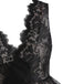 Black 1950s Lace Floral Swing Dress: timeless style reimagined
