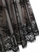Black 1950s Lace Floral Swing Dress: timeless style reimagined
