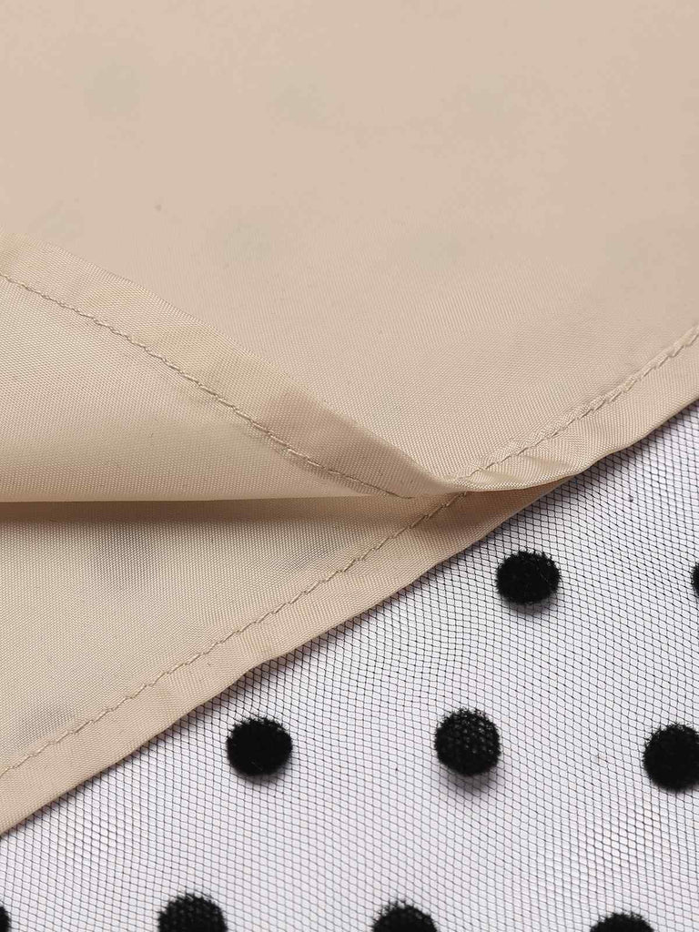 Black 1950s Polka Dot Swing Dress: timeless style reimagined