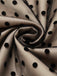 Black 1950s Polka Dot Swing Dress: timeless style reimagined