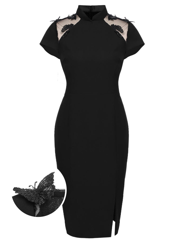 1960s Butterfly Backless Pencil Dress | 1960s | vintage dress, retro fashion