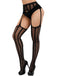 Black Lace Hollow Stockings — vintage elegance for the modern woman