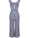 1930s Striped Ruffle Jumpsuit | 1930s | vintage romper, retro jumpsuit