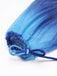 Blue Solid Puff Sleeves One-piece Swimsuit: timeless style reimagined