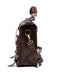 Brown Halloween Clock Decoration Bag, vintage bag, retro purse - perfect for women who love vintage and retro fashion