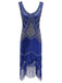 [Clearance] 1920s Sequin Gatsby dress, classic 1920s style elegant retro fashion - Image 1