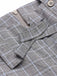 Gray 1950s Plaids Suspender Pants: timeless style reimagined