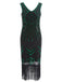 Green 1920s Sequin Flapper Gatsby Dress: timeless style reimagined