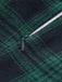 Green 1950s Plaid Shawl Collar Dress: timeless style reimagined