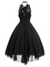 Halloween Gothic Steampunk Lace Dress — vintage elegance for the modern woman