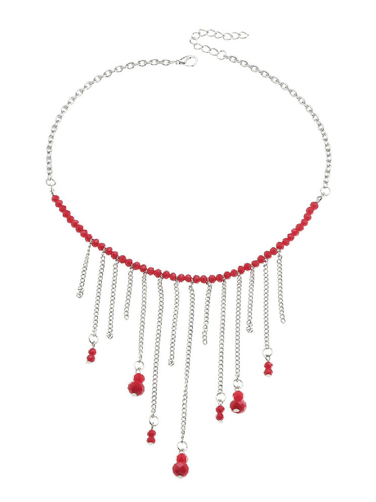 Halloween Jewelry Tassel Chain Necklace: timeless style reimagined