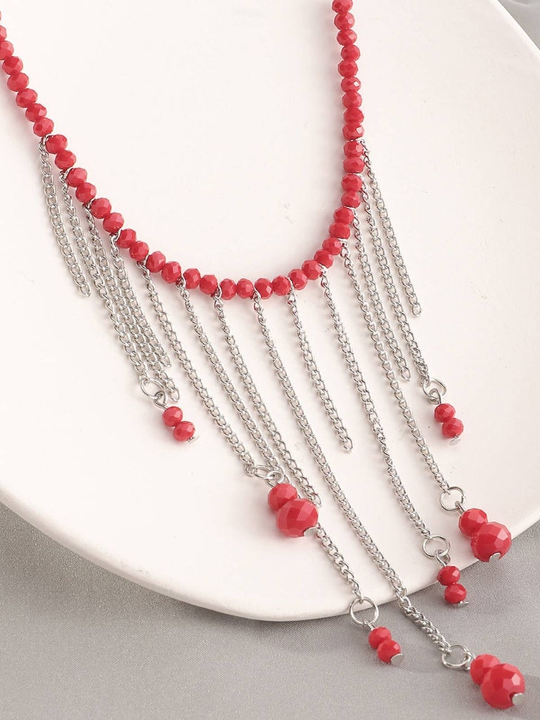 Halloween Jewelry Tassel Chain Necklace, vintage fashion, retro style - perfect for women who love vintage and retro fashion