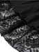 Halloween Solid Lace Gothic Ruffle Skirt: timeless style reimagined