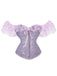 Halloween Steampunk Lace Gothic Corset: timeless style reimagined