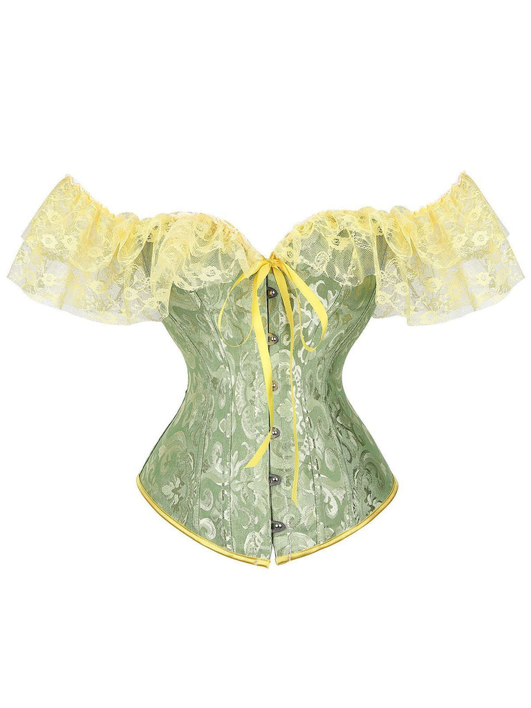 Halloween Steampunk Lace Gothic Corset: timeless style reimagined