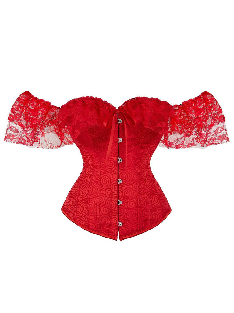 Halloween Steampunk Lace Gothic Corset: timeless style reimagined